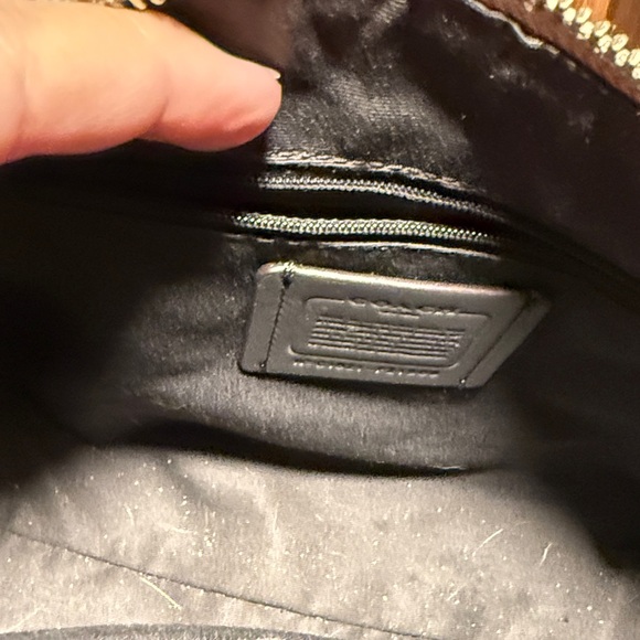 Coach Metallic Gold Satchel - Picture 7 of 7